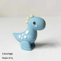 Schattige dieren Happy Birthday 3D dinosaurus thema taartdecoraties voor babyshower taartdecoratie