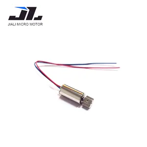 JL-612 להתאמה אישית 1.5v 3v 3.7v 6v 615 dc מיקרו בר מנוע חשמלי מברשת שיניים מנוע רטט