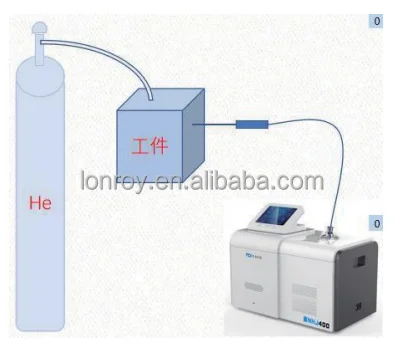 NHJ600 Series Helium Hydrogen Mass Spectrometer Leak Detector Vacuum helium leak detection analyzer