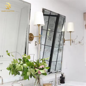 Lámpara de pared LED de cobre de nuevo diseño, estilo americano, pantalla de tela con personalidad creativa de lujo moderna para dormitorio - Product Image 4