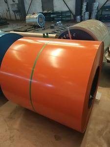 China Venta caliente Buena calidad Dx51d 600-1250mm Ancho <span class=keywords><strong>PPGI</strong></span> Rollo de acero para construir en <span class=keywords><strong>stock</strong></span> <span class=keywords><strong>Ppgi</strong></span> Aceros Bobinas - Product Image 4