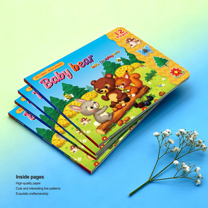 <span class=keywords><strong>Livre</strong></span> d'activités autocollantes pour les tout-petits de 3 à 5 ans, <span class=keywords><strong>livre</strong></span> interactif sur les animaux de la forêt avec un cadeau éducatif préscolaire pour les garçons et les filles - Product Image 5