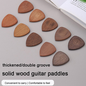 All'ingrosso in legno naturale Guitar Pick incidibile plettri per <span class=keywords><strong>chitarra</strong></span> accessori in legno - Product Image 2