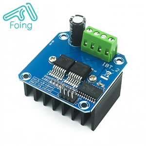 Module de commande de moteur pour voiture, semi-conducteur, système de réfrigération, moteur intelligent, puissance élevée, 24 v, 43A, <span class=keywords><strong>BTS7960</strong></span> - Product Image 1