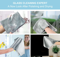 Chiffons en microfibre à écailles de poisson hautement absorbants pour nettoyer les surfaces sans laisser de traces dans la cuisine et la maison