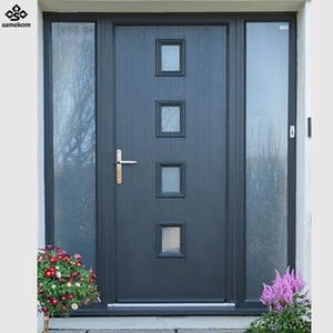 Trung Quốc tùy chỉnh chất lượng cao thép pivot bên ngoài cửa an ninh cho nhà ở kim loại phía trước lối vào bên ngoài cửa biệt thự bên ngoài cửa - Product Image 6