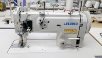 Machine à coudre industrielle Juki DNU-1541S à point simple avec moteur servo et table, pour le cuir