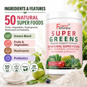 Customized Shecome Greens Powder Supports Energy, Gut Health and Digestion for Men and Women Dietary Greens Powder Supplement - Product Image 4