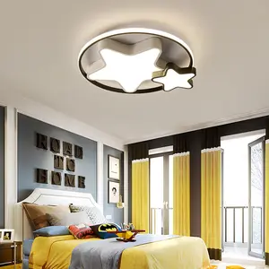 Diskon besar-besaran pabrik lampu plafon led desain Bintang Lampu zhongshan dalam ruangan untuk kamar anak laki-laki