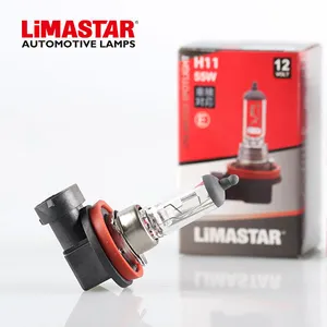 Limastar галогенная лампа H11 12V 100W PGJ19-2 E-Mark Авто противотуманных фар ксеноновый газ лампы