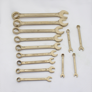 DIY Grade 10pcs <strong>Double</strong> Open <strong>End</strong> Wrench <strong>Sets</strong> 17mm CRV <strong>Ring</strong> <strong>Spanner</strong> Industrial Repairing Chrome Customizable OEM Metric - Product Image 6