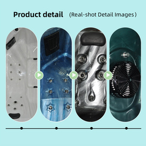 Jacuzzi Cuadrado de Acrílico para Exteriores, Marca Balboa, Ecológico, Económico, con Función de Masaje - Product Image 4