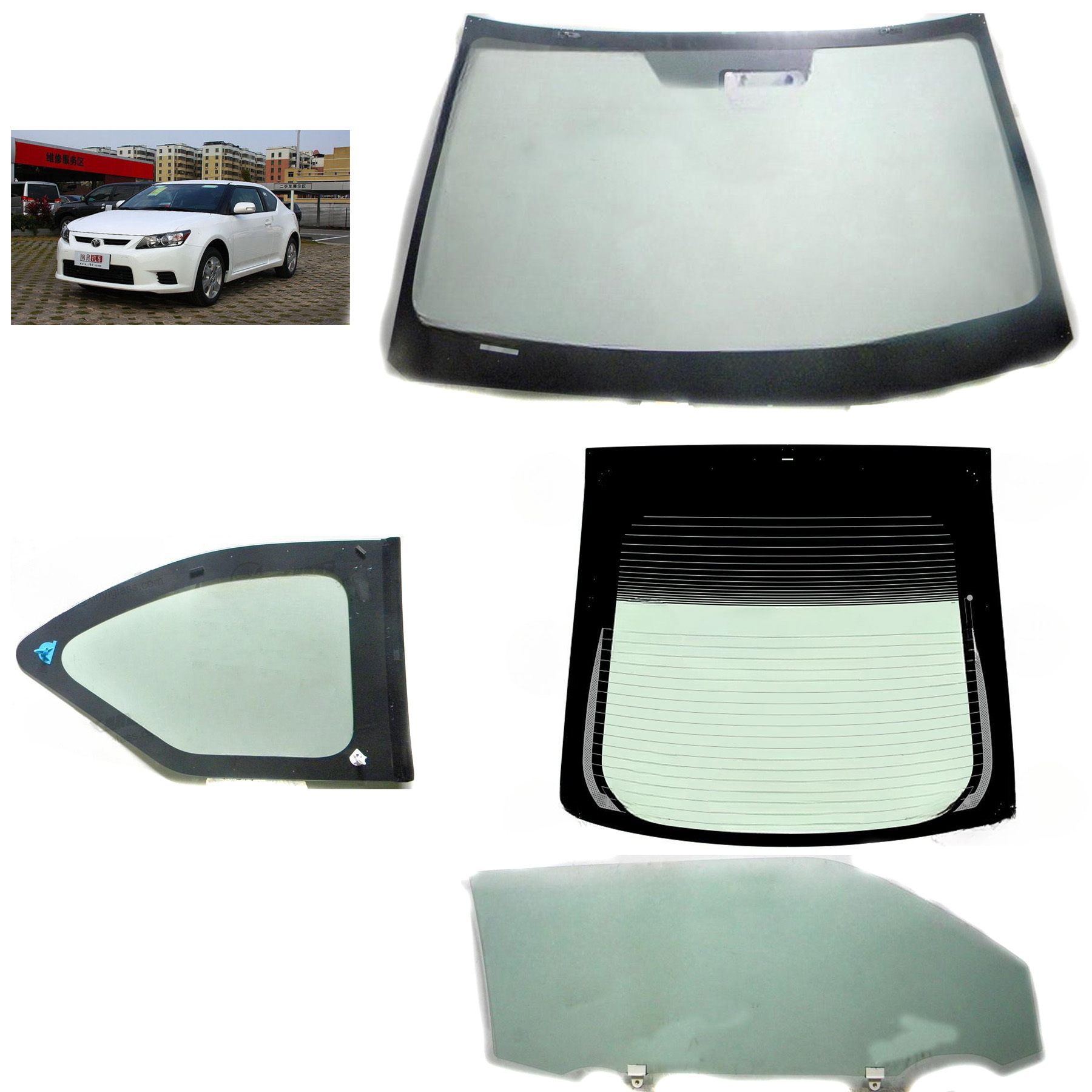 Toyota ZELAS Windshield Glass - Original & Heat-insulating