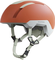 Casque de vélo léger et durable de 290 g, 10 aérations, ajustement réglable, coque en PC 3 pièces, homologué CE, couverture intégrale de la tête, feu arrière double intégré