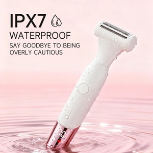 ชุดกำจัดขนไฟฟ้ากันน้ำ 8-in-1 สำหรับผู้หญิงและผู้ชาย IPX7 ใช้ได้ทั้งแบบเปียก/แห้ง สำหรับร่างกาย ใบหน้า บิกินี่ และจมูก ชุดเครื่องเล็มขนแบบชาร์จได้ - Product Image 6