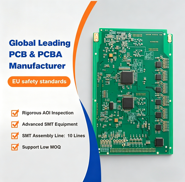 Gerber Files OEM Factory Bom Multilayer Printed Circuit Boards Assembly Electronics Manufacturer Communication Services HDI PCB