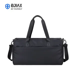 custom logo luxury cabin waterproof duffle bag trolley for travel with shoe compartment