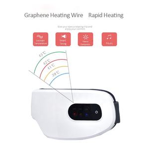 Masajeador Eléctrico Portátil para Ojos con Compresión Térmica, Alivia la Fatiga, Masajeador Inalámbrico para Ojos con Vibración Inteligente - Product Image 5