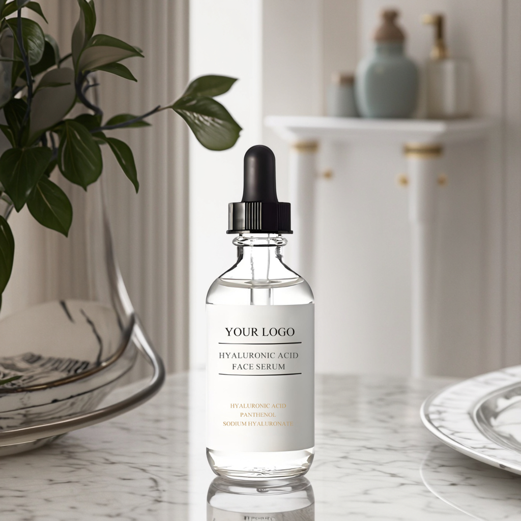 ODM Supply Wholesale 30ml Hyaluronic Acid Infused Facial Serum Beauty Personal Care Products Skin Care Serum