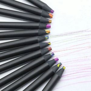 Lápices de Colores Jumbo de Madera de Latón, Colores Mezclados de Fantasía, No Solubles, para Niños, Uso Escolar y Artístico, Marca USA Mairun - Product Image 3