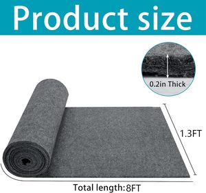 Couverture isolante multi-usages en feutre, couverture isolante acoustique pour tuyaux, appareils électroménagers, murs, sols, greniers, toits - Product Image 2