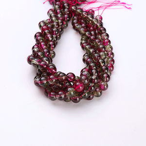 Pierres précieuses en vrac WENCHI, œil de chat en pierre de lune arc-en-ciel, agate bleue, perles polies, 8 mm et 3 mm de hauteur, origine Hong Kong - Product Image 3