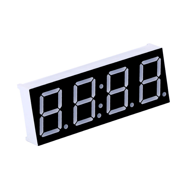 Newshine XH5642 0.56-Inch 4-Digit 7-Segment Full Color Plastic LED Display Module IP22 Ceiling-Mounted Digital Poster for Indoor