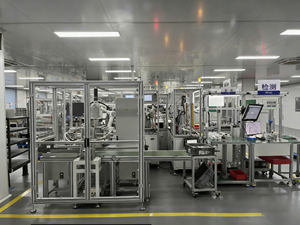 Tự động đa-máy trạm dây chuyền lắp ráp PLC + Màn hình cảm ứng + CCD điều khiển cho ô tô đèn pha mờ động cơ 24h ổn định đầu ra - Product Image 3