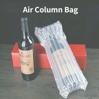 Sac de protection gonflable en colonne d'air en forme de U pour bouteille de vin
