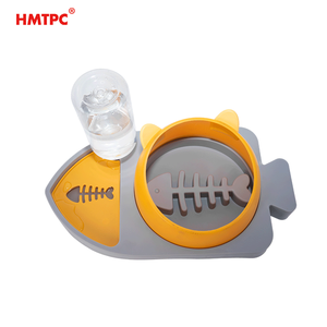 Penjualan laris 2025 mangkuk pemberi makan hewan peliharaan lambat <span class=keywords><strong>3</strong></span> in 1 dengan baja tahan karat kualitas tinggi bahan kelas makanan cocok untuk hewan kecil - Product Image 2