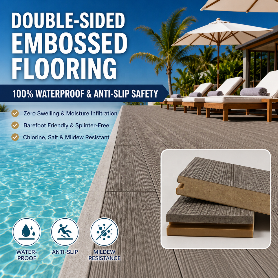 Outdoor High Impact Flooring (Double-sided Embossed Flooring ...
