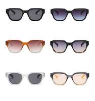 Lunettes de soleil de créateur pour hommes, noires, protection UV, lunettes de soleil 2025 pour femmes, lunettes de soleil carrées de luxe