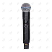 Microphone numérique sans fil professionnel SLXD4D à 2 canaux, transmission stable, capteur infrarouge, faible bruit, volume réglable - Meilleures ventes