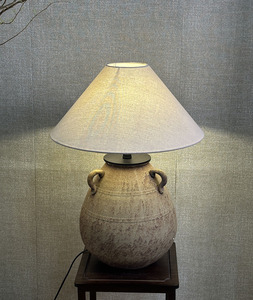 Hot Bán Nghệ Thuật <span class=keywords><strong>Retro</strong></span> Cổ Điển Trang Trại Trang Trí Trung Quốc Gốm Sứ Vải Đất Sét Bảng Đèn Cho Cạnh Giường Ngủ Văn Phòng Trang Trí - Product Image 5