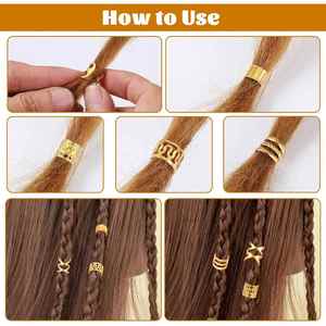 40PCS Set Wig Business Gift Hair for Electroplated Gold <b>Silver</b> Hollow Accessories Headwear DIY Combination Hair <b>Clip</b> - Product Image 5
