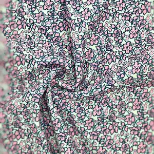 Popular Flower Printed Spandex Fabric Knit Fabric Swimwear Fabric His Dark Materials Clothing