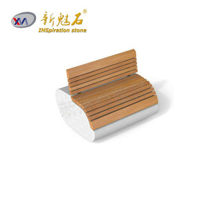 Nuevo Banco de Hormigón Magic Stone con Respaldo de Madera, Muebles de Jardín para Exteriores - Product Image 2