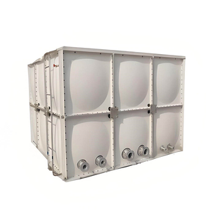 Réservoir <span class=keywords><strong>de</strong></span> récupération des eaux pluviales en FRP écologique vert avec <span class=keywords><strong>filtre</strong></span> et premier rinçage - Product Image 3
