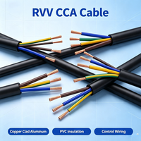 RVV 2-adriges Kupfer-Aluminium-Kabel mit PVC-Ummantelung, flexibles Steuerkabel