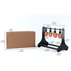 ZLang <span class=keywords><strong>Cible</strong></span> d'entraînement portable en métal à rotation 360° pour lance-pierre et <span class=keywords><strong>arc</strong></span> composé, pour l'extérieur - Product Image 6