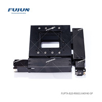Plataforma de Posicionamiento XY Eléctrica FUPTA-B20, Plataforma para Microscopio con Guía de Rodillos Cruzados, Tornillo de Bolas, Plataforma XY Motorizada