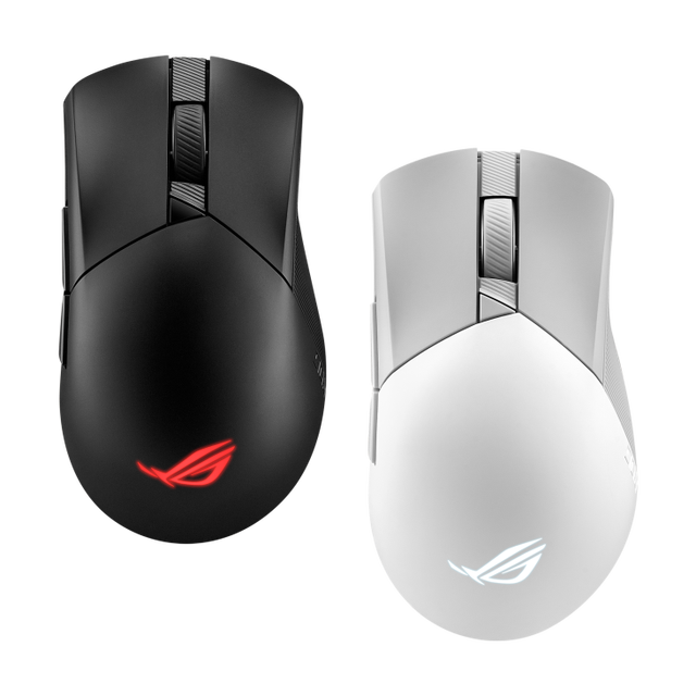 New Airrval ROG GIII WL AIMPOINT BK&WH Gaming Mouse Tri-mode 36,000-dpi 1000 Hz 79g Ultralight Gaming Mouse for PC