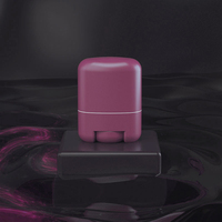 Emballage de bouteille de bâton de déodorant vide solide rechargeable ovale 50g