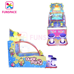 Funspace <span class=keywords><strong>Precio</strong></span> de fábrica que funciona con monedas Niños Pato Fiesta Pistola de agua Máquina de juego de disparos - Product Image 3