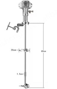 50-100L métal peinture vitesse Variable Dispersion mélangeur Machine 2.2KW haute vitesse disperseur encre d'impression dispersant mélange dissolveur - Product Image 2