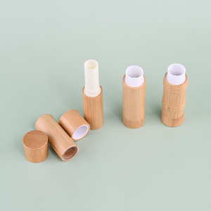 Logotipo personalizado de lujo 3ml 5ml respetuoso con el medio ambiente vacío tubo de <span class=keywords><strong>l</strong></span>ápiz labial embalaje natural bambú bálsamo labial tubo de <span class=keywords><strong>l</strong></span>ápiz labial - Product Image 4