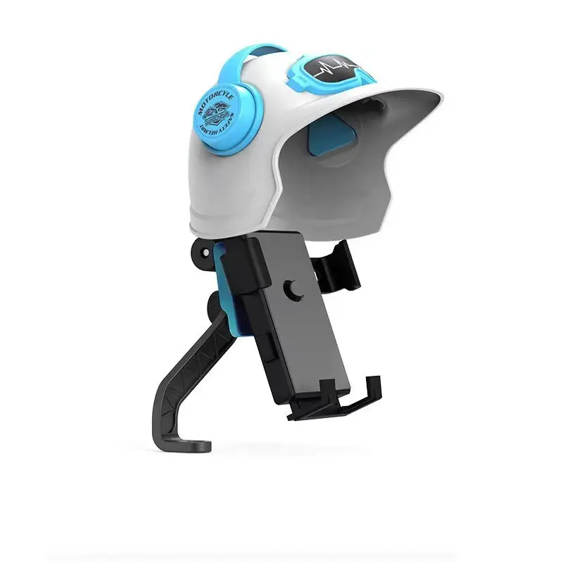Supporto per cellulare universale per bicicletta a 360 gradi supporto per moto impermeabile supporto regolabile supporto per telefono da bicicletta con casco