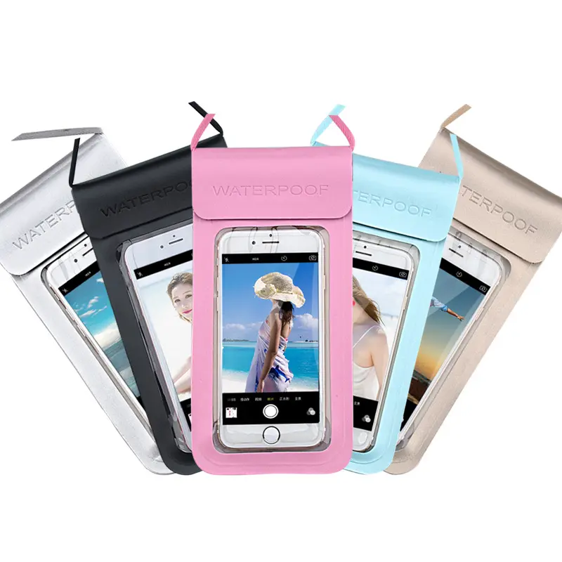 Manufacturer wholesale best quality Waterproof Phone Bag TPU Full Protection Water Proof Phone Case