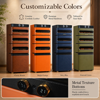 Humidor intelligent Afidana L5 avec système de tiroir automatique, biométrique innovant par empreinte digitale et onduleur électrique