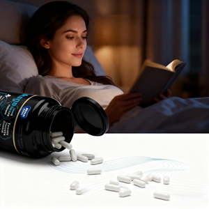 קפסולות מגנזיום 4X קומפלקס OEM/ODM, מגנזיום גליצינאט ומלאט, תוספי תזונה לשינה, אנרגיה ובריאות - Product Image 5